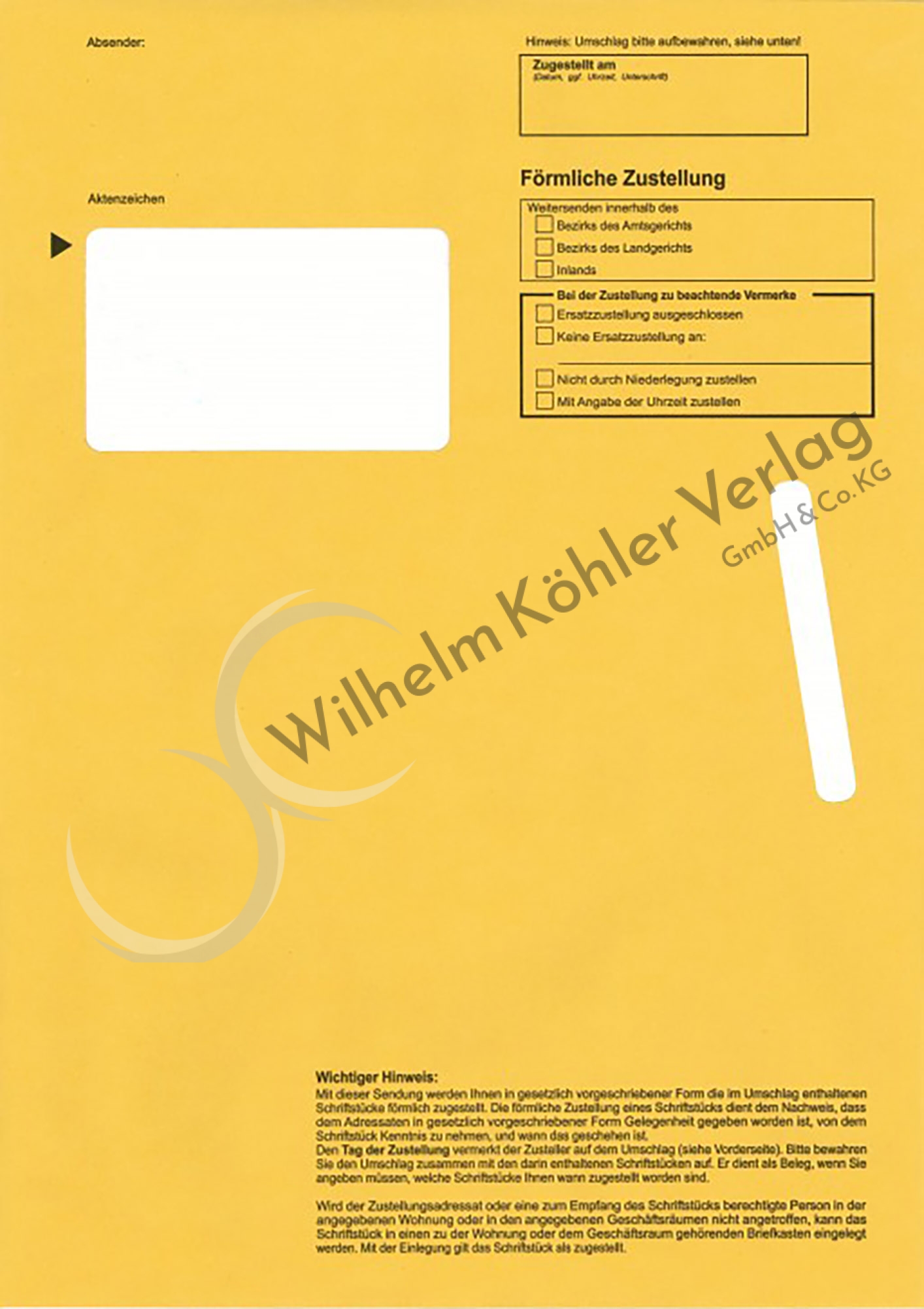 C4 (229/324 mm), nassklebend, 50 Stk (VE)                                        C4 (229/324 mm), nassklebend, 50 Stk (VE)